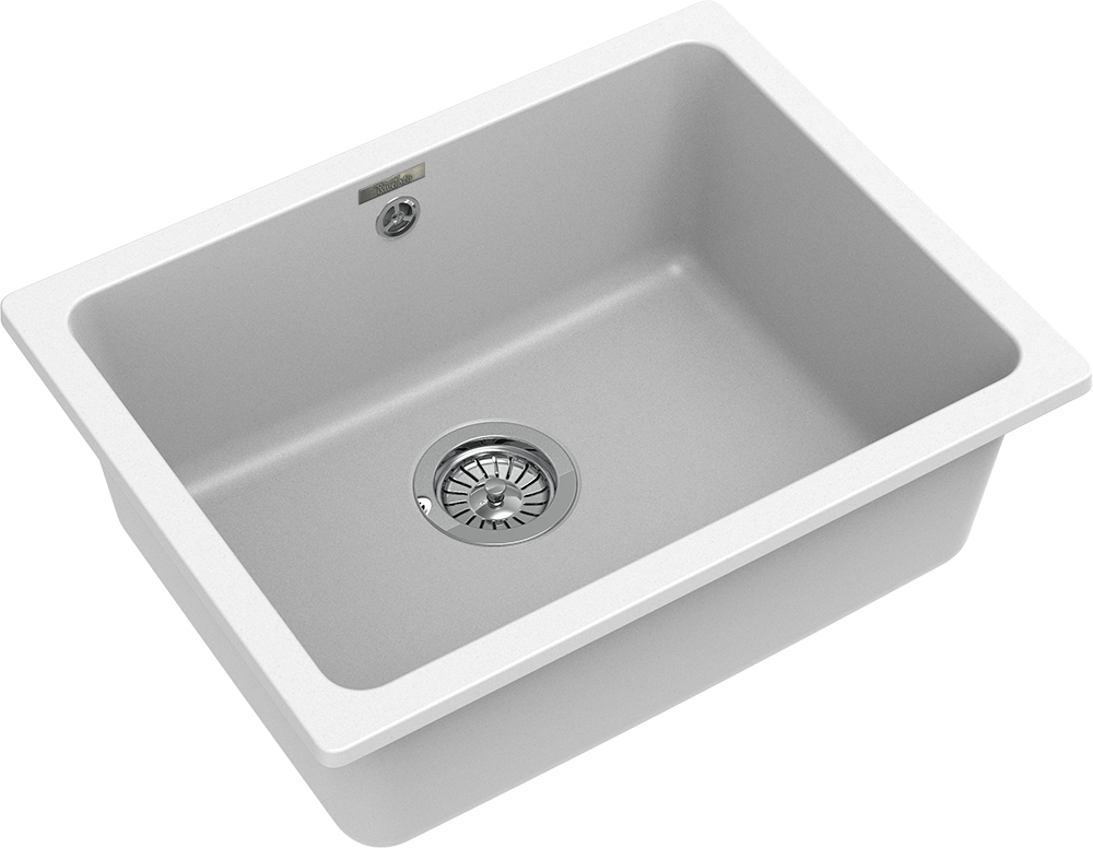 RIVELATO Мойка BERKANA 50 подст.монтаж 1-чаш 560*430 brina арт.