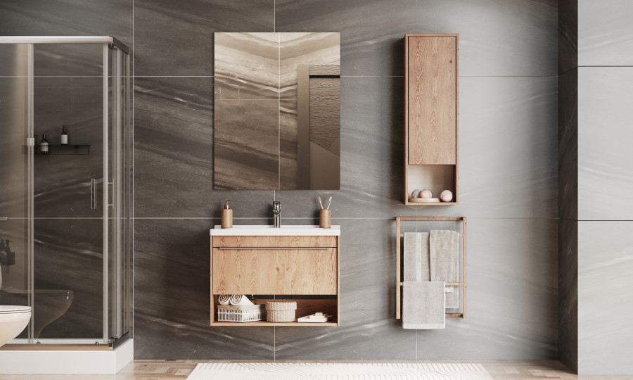 Шкаф навесной ХОУП, подвесной, орех