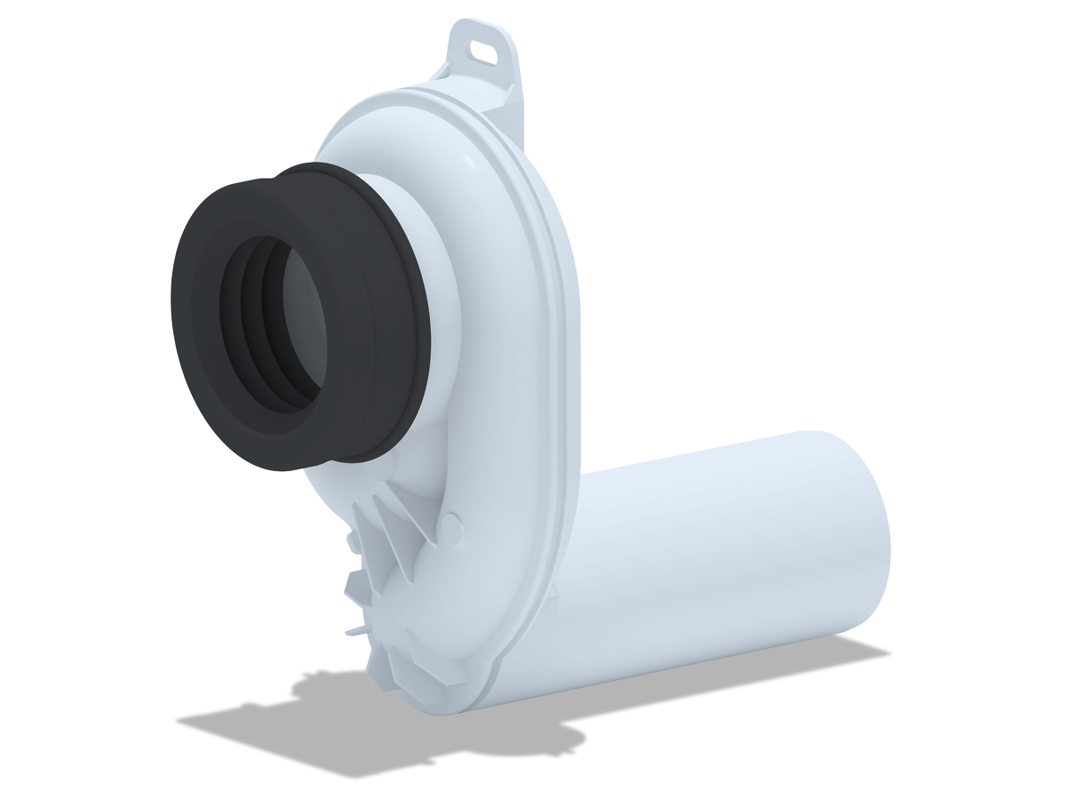 Сифон для писсуара АНИ Пласт U0605 с горизонтальным выходом 50