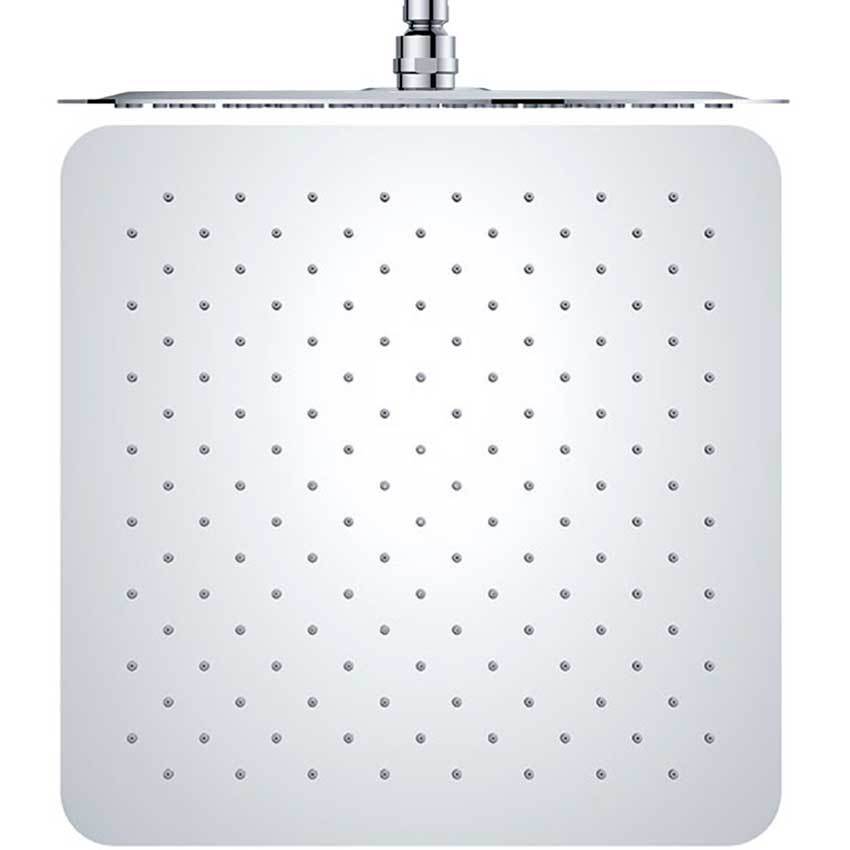 Лейка тропического душа из нержавеющей стали HIDROTERAPIA 400 мм RK400