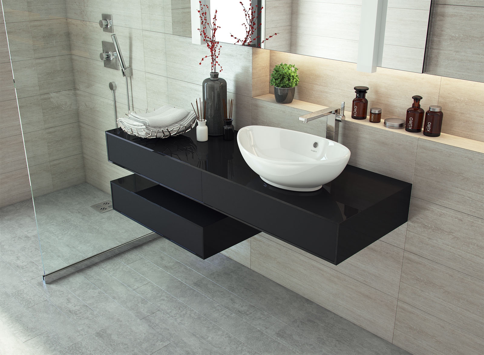 Раковина KIROVIT Гамма 560 мебельная белый (Вн Крв13) 4620008198989