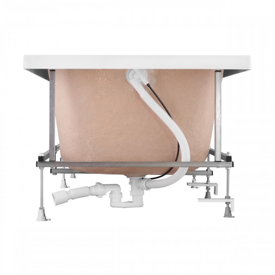 Монтажный комплект для ванны ЛАММА 170х80 см. (рама, слив-перелив с сифоном, крепеж к стене, крепеж 