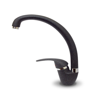 GF Смеситель для кухни боковой D-35mm (черный)