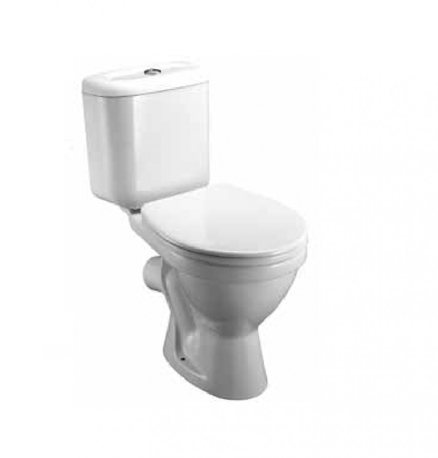 LYRA Унитаз-компакт накл./вып. нижн../подв. арм. "Roca" 3/6л JIKA