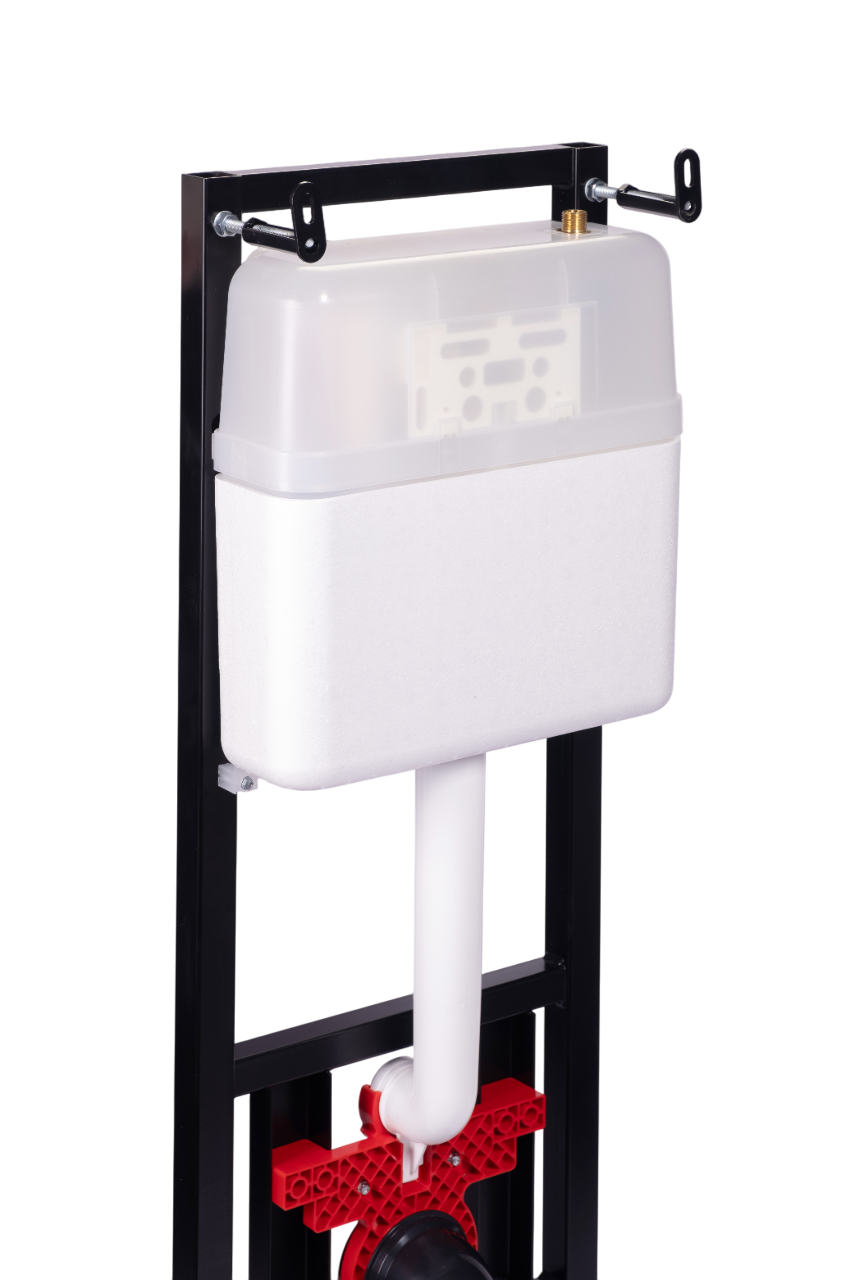 Система скрытой установки унитаза АНИ Пласт WC1010 1300х400х225 мм