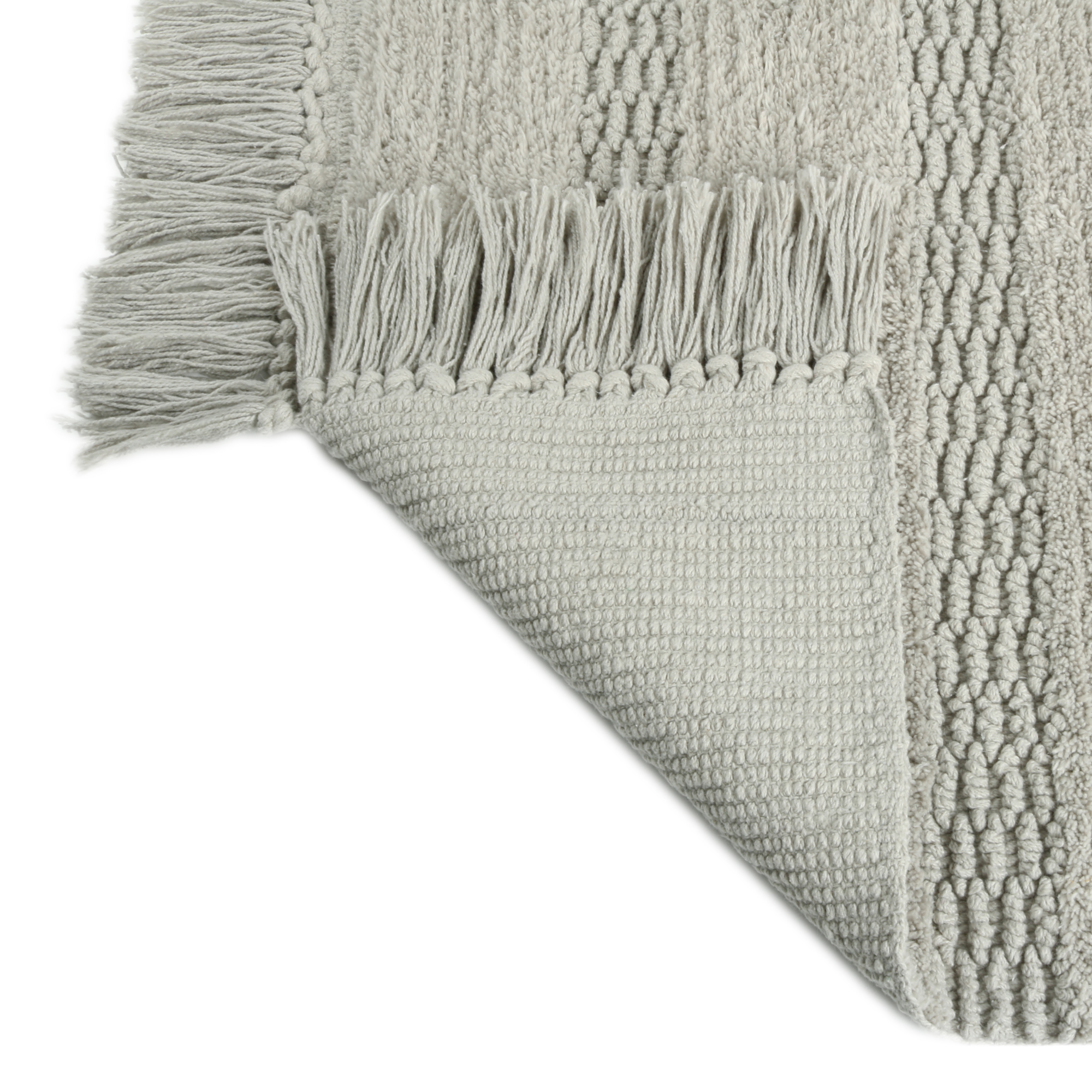 Коврик для ванной 1-ый Fixsen SANDAL, FX-8020N, светло-серый, 50х80см 