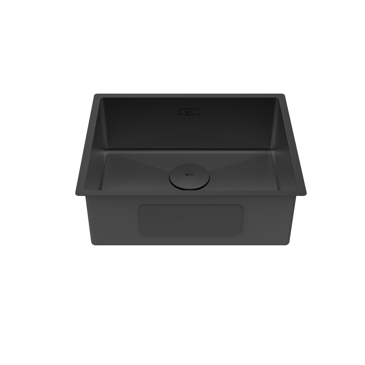 Кухонная мойка Lemark OLANGA 540 прямоугольная из нержавеющей стали цвет Черный матовый