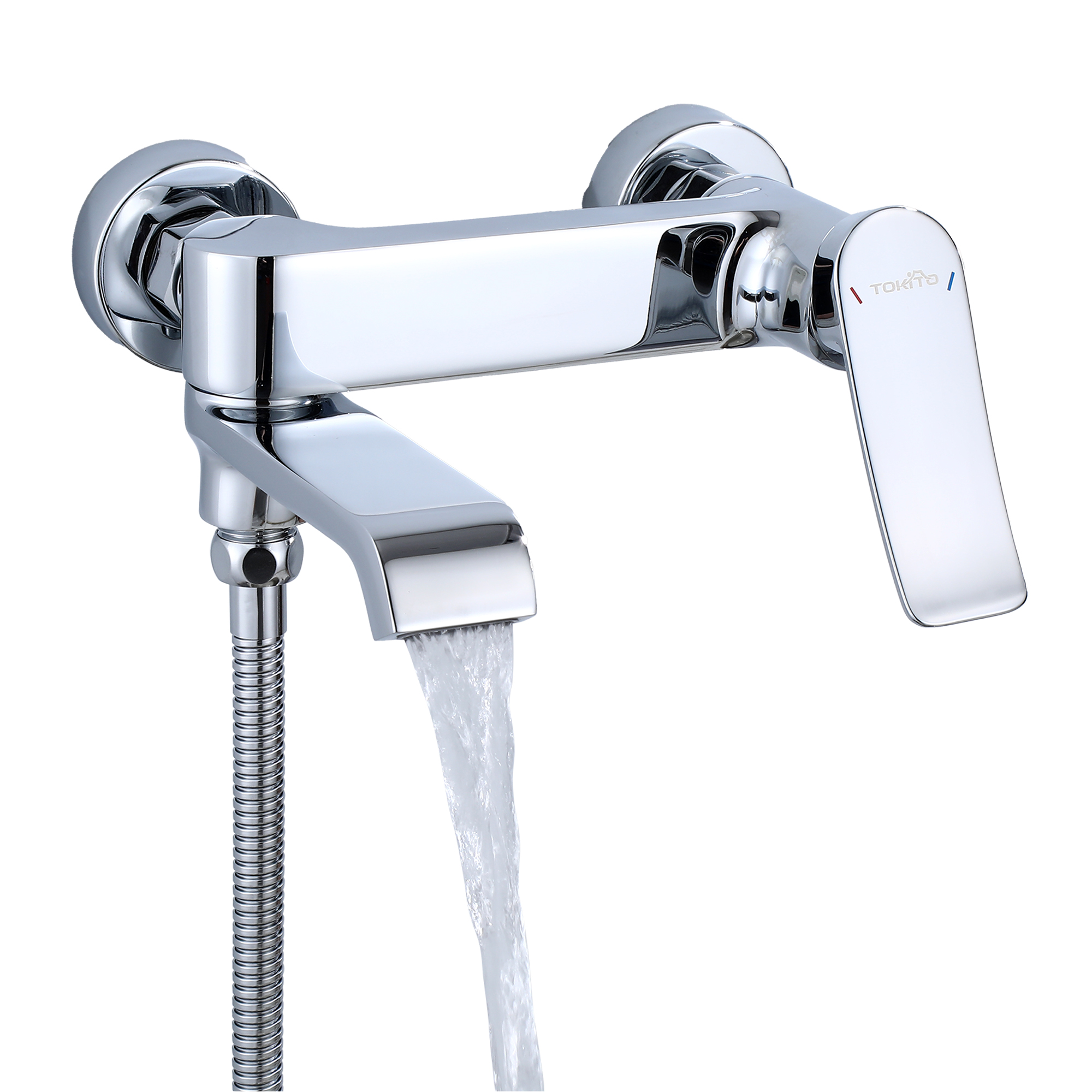 KIOTO Смеситель для ванны, хром, TOKITO