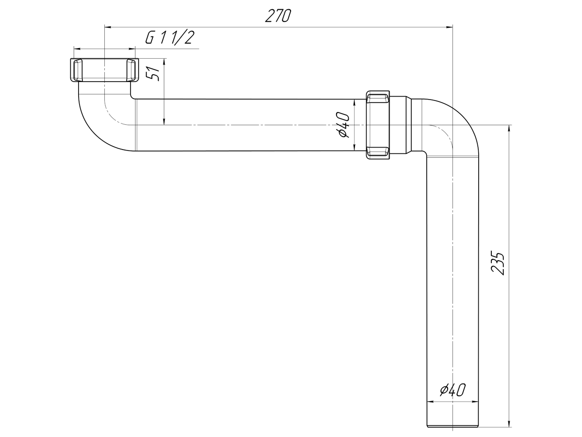 Отводная труба 230, ANI PLAST