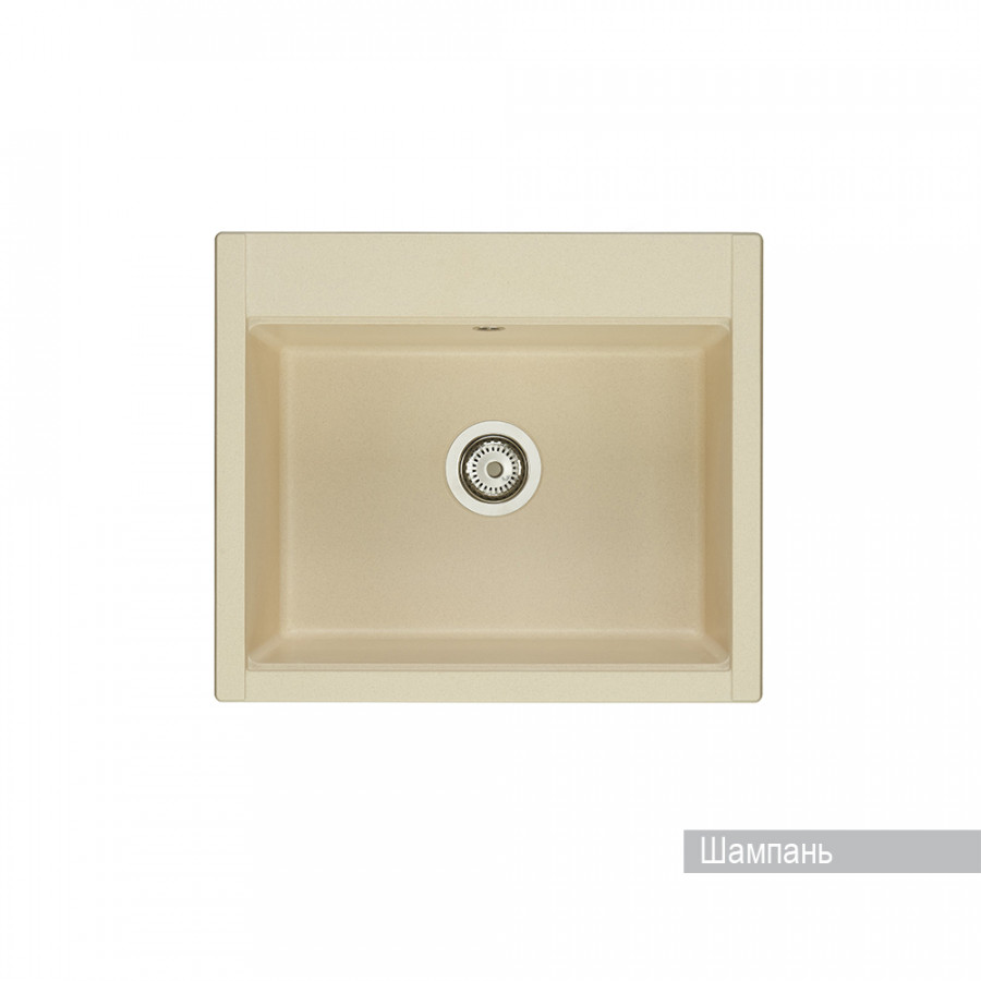 Мойка для кухни  Делия 60 602х517х218 мм, шампань