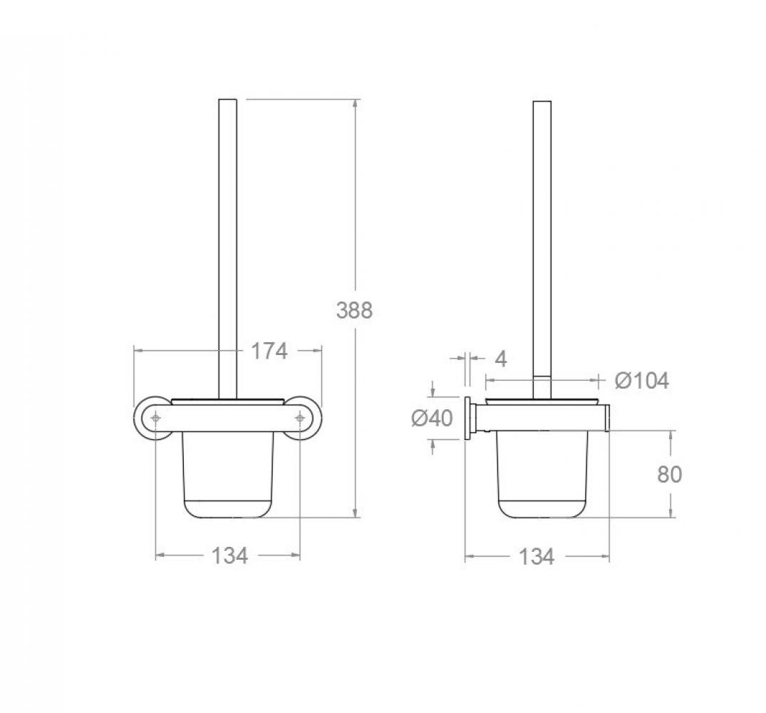 Ёршик ramonsoler. Медь ESCO01CUC