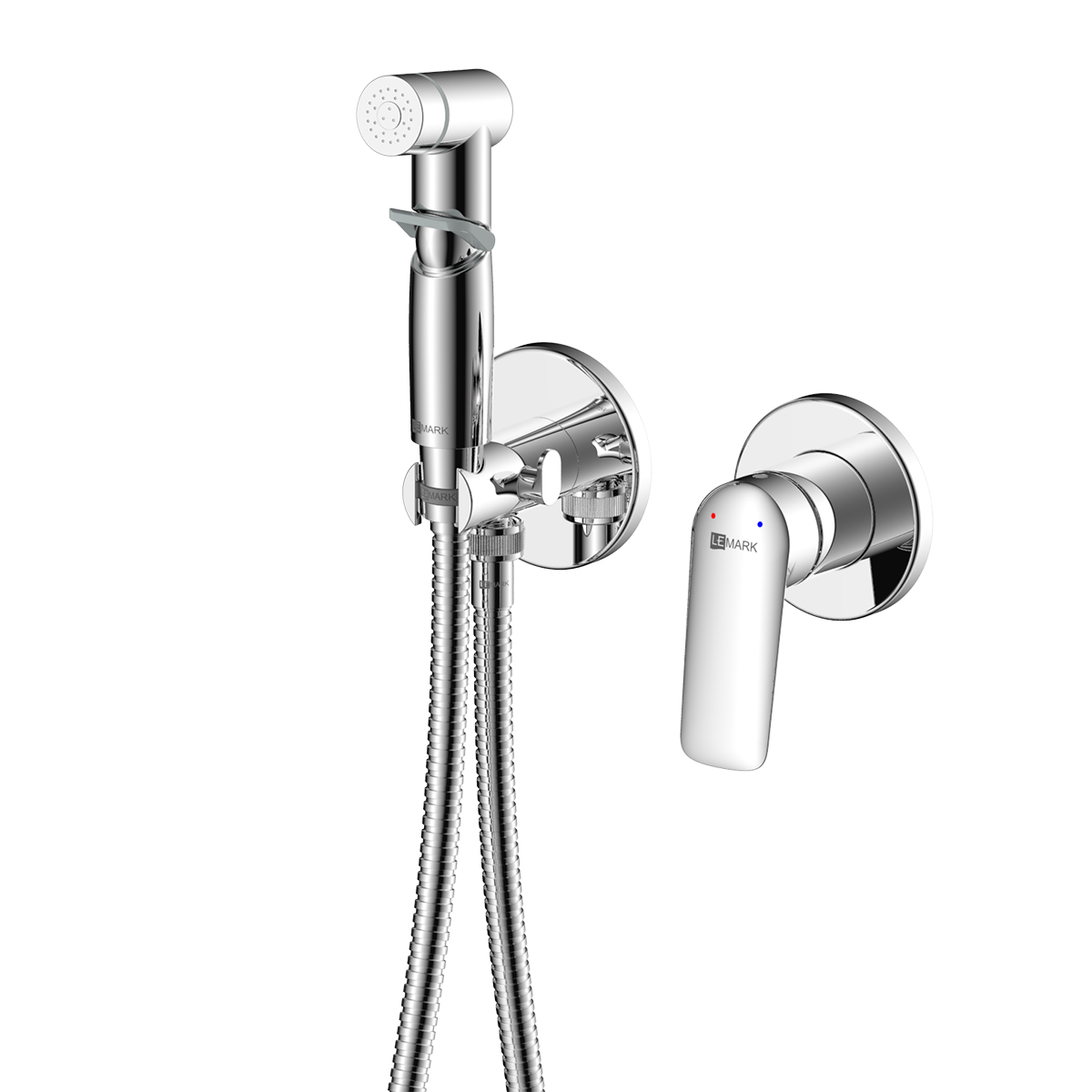 VERBA Смеситель LM11419C с гигиеническим душем, встраиваемый, LM, LM11419C