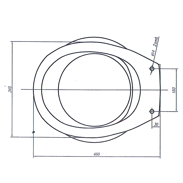 Унитаз "Дачный" в упаковке ЛЗСФ