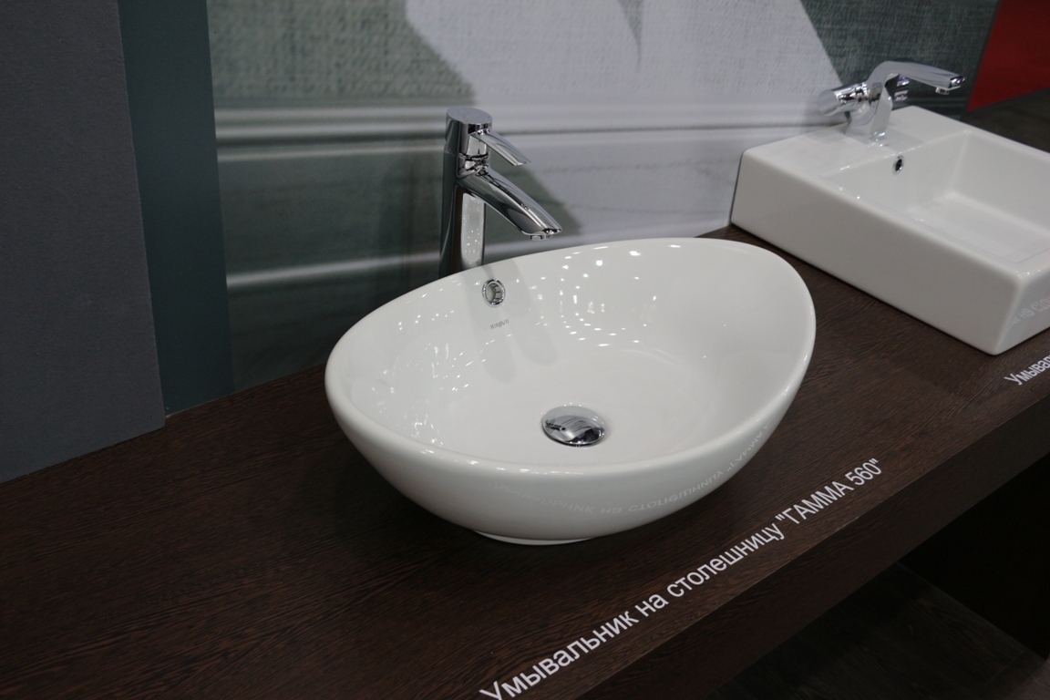 Раковина KIROVIT Гамма 560 мебельная белый (Вн Крв13) 4620008198989