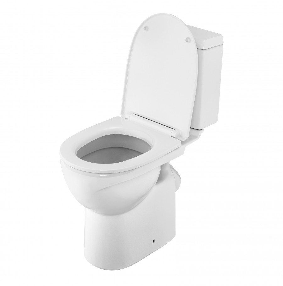 ЮНИОН Унитаз-компакт, косой вып, 2-х р. арм. Oli, сид. дюр. Soft-close, Clip up (тонкое), САНТЕК