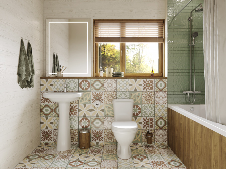 Умывальник "Pro" 56,5 см. с отв., белый. SANTERI