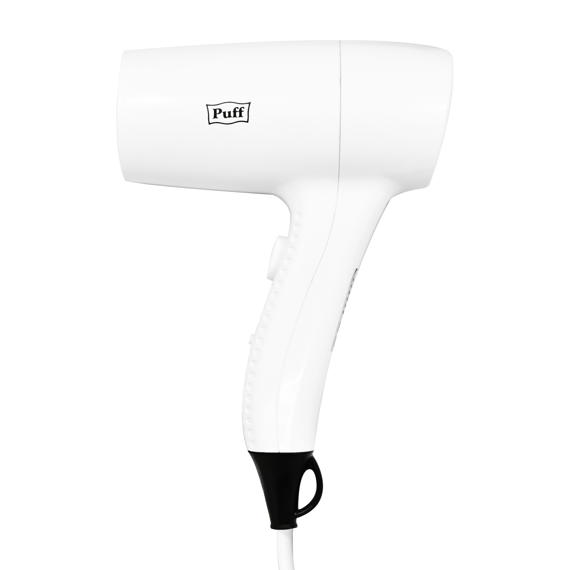 Фен для волос настенный PUFF-1201 белый, 1,2 кВТ (1405.006)