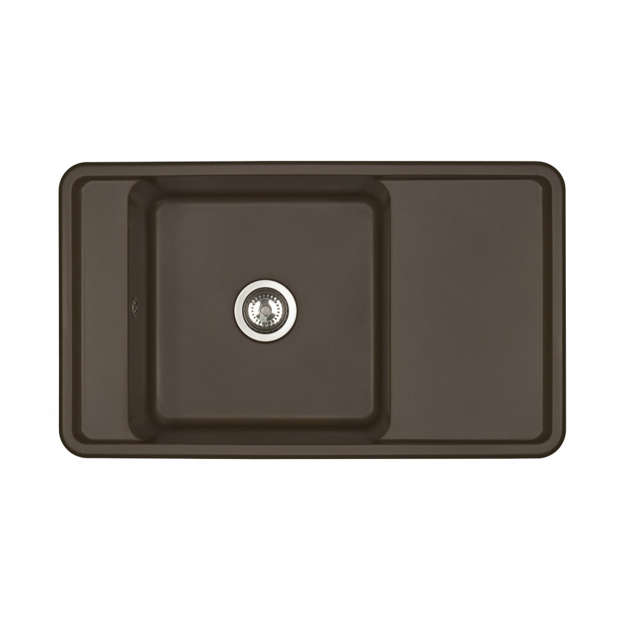 Мойка для кухни  Беллис 87 870x510x250 мм, прямоуг., кофе