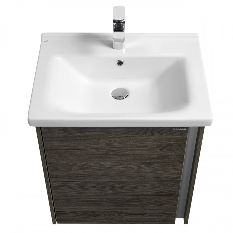 Тумба СТОУН 60, грецкий орех (под раковину МИРАНДА 60)