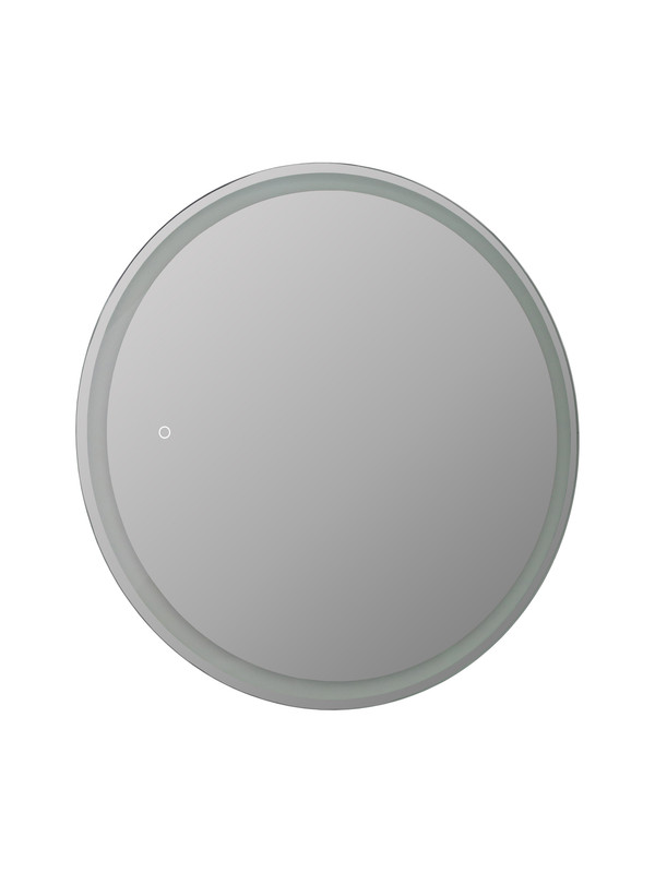 Зеркало-шкаф Torneo Black LED d 700 с подсветкой