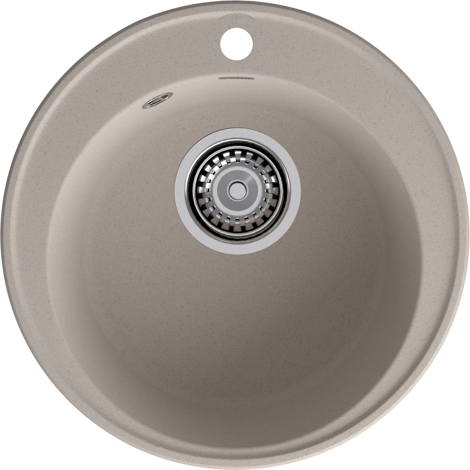 GranFest QUARZ (ECO-08) Мойка чаша D=480мм (песок)