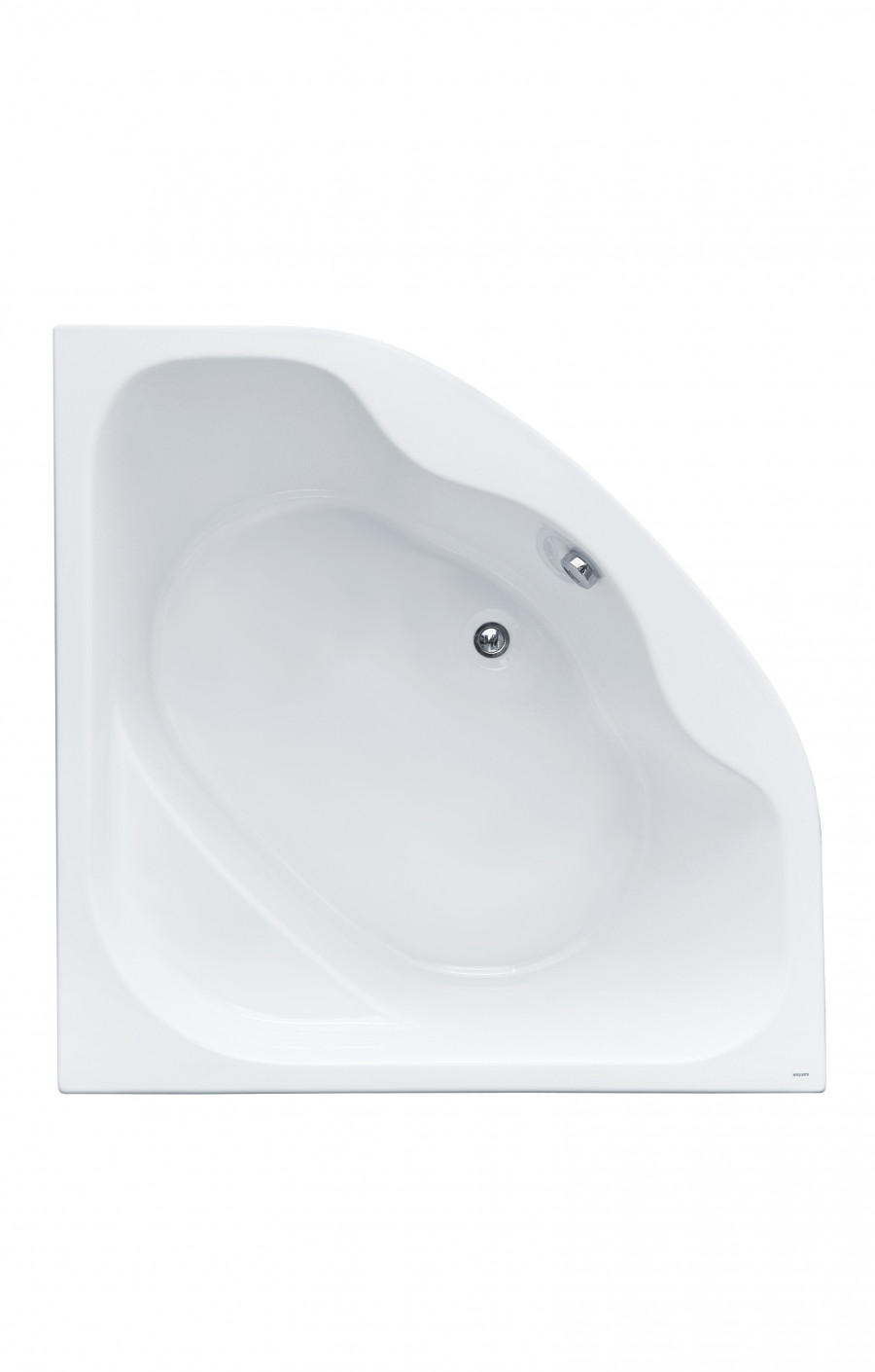 МЕЛВИЛЛ Ванна акриловая 140х140 см., без монтажного комплекта, САНТЕК