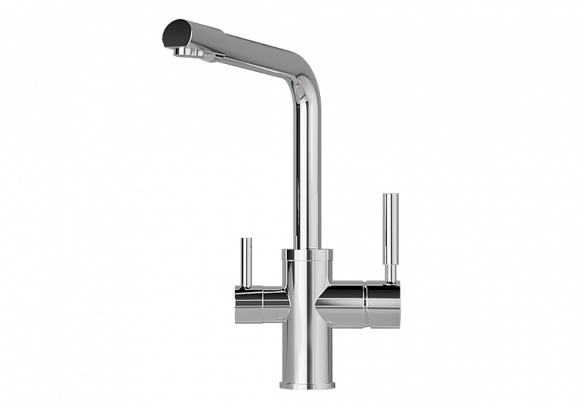 Комплект кухонный смеситель Granula 2015 Хром + Фильтр Granula