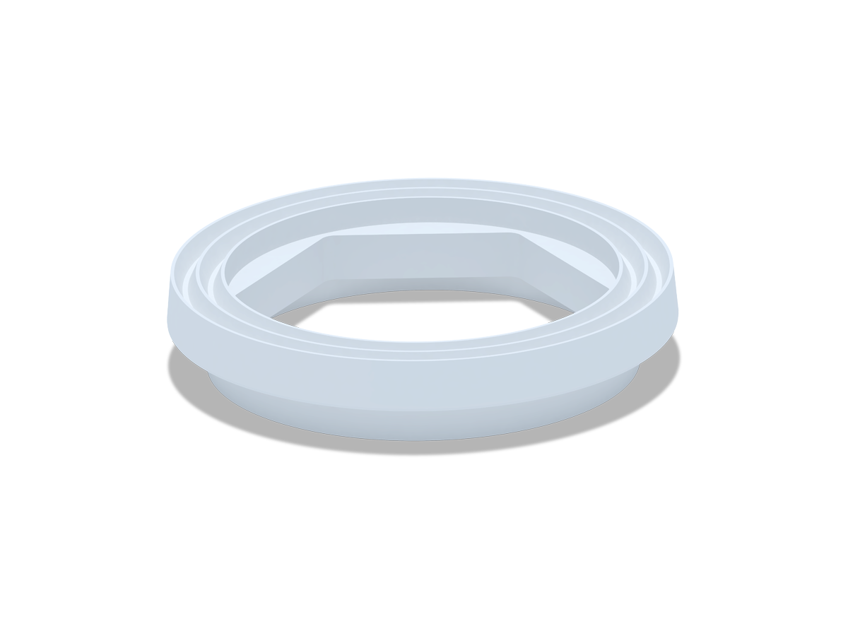 Прокладка бачка унитаза шестигранная, ANI PLAST