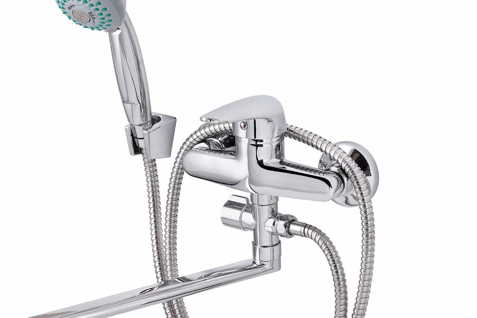 Смеситель для ванны с душем ПРОФСАН ПСМ-523-072 ЕВРО тип См-ВУОРНШлА