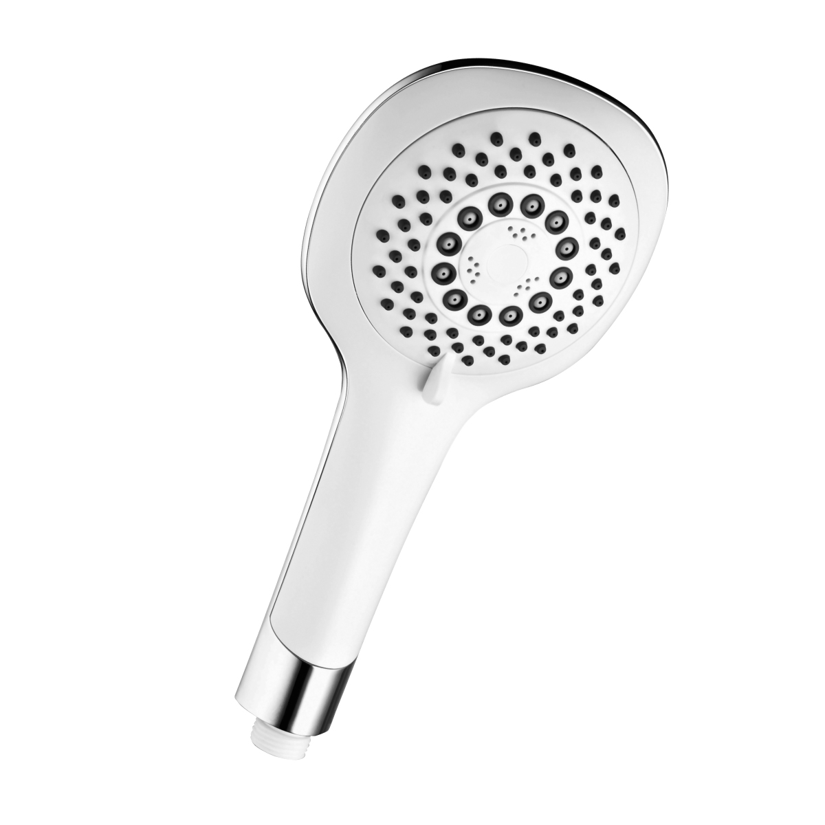 Лейка душевая круглая 5-функц. D95 мм, белая. LM,  LM0815CWhite