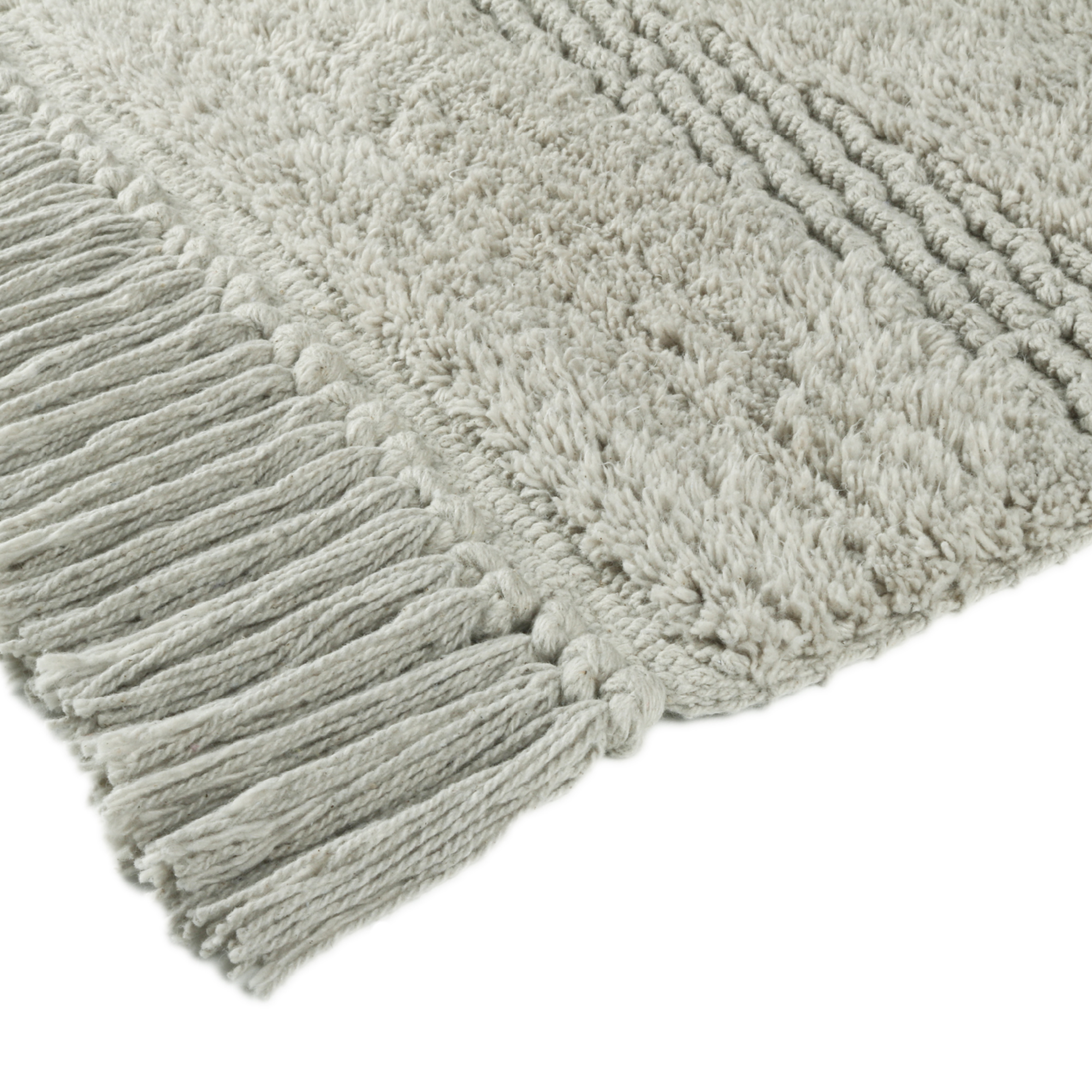 Коврик для ванной 1-ый Fixsen SANDAL, FX-8020N, светло-серый, 50х80см 