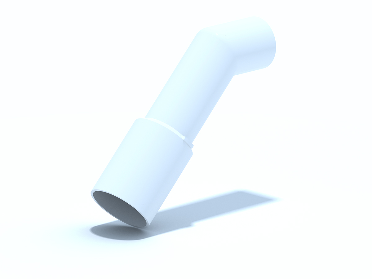 Переходная трубка 45 град. 40х50 ANI PLAST