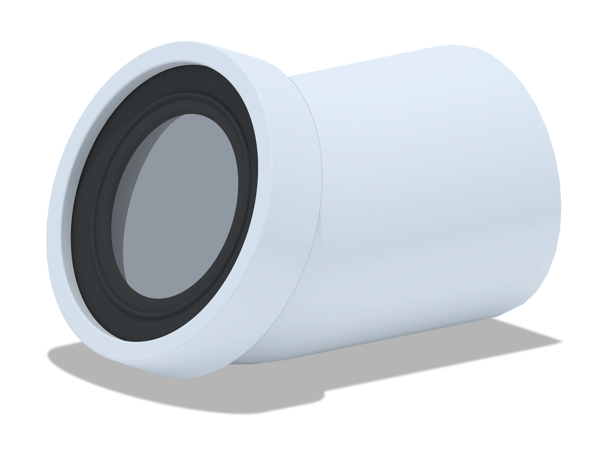 Труба фановая АНИ Пласт W2220 110 мм 22,5 градуса