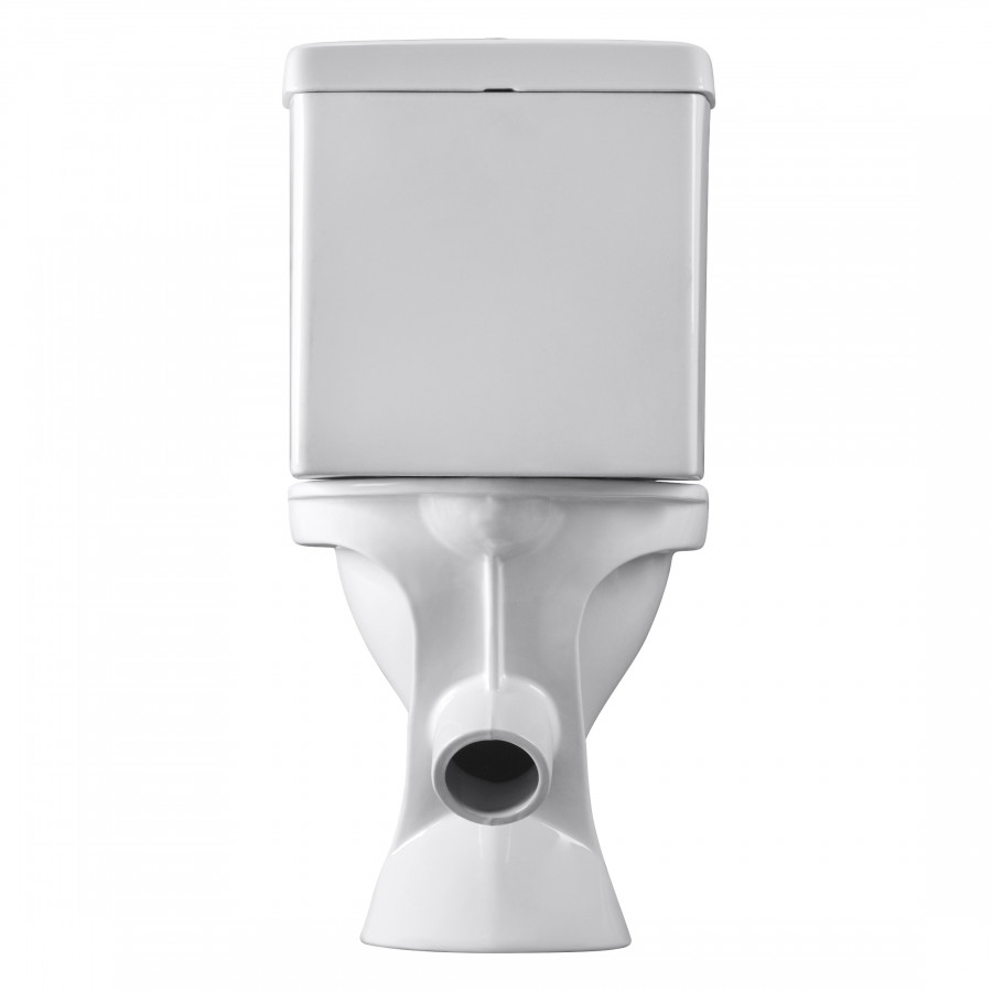 Унитаз-компакт "Форвард" косой выпуск, с 1-режимной кнопочной арматурой  и сиденьем п/п "Уклад". SAN