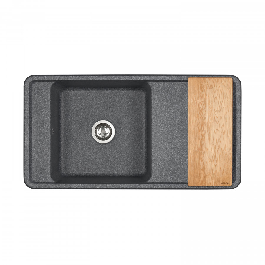 Мойка для кухни  Беллис 97 970x510x250 мм, прямоуг., графит