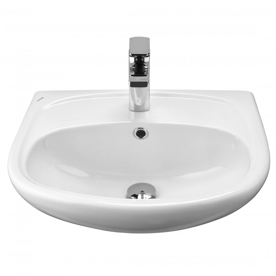 АНИМО Умывальник 55 см., хр.кольцо, крепление, САНТЕК