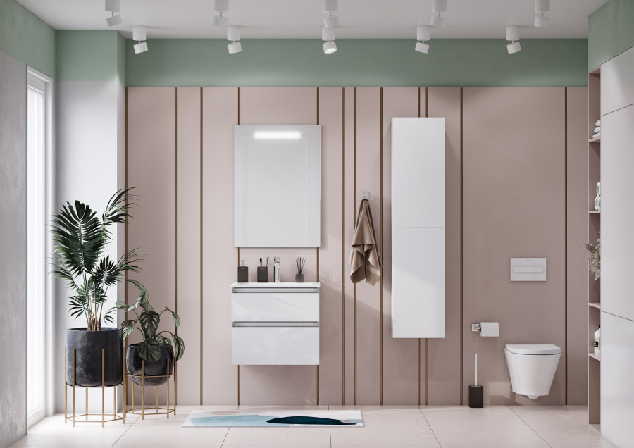 GAP Зеркало 60, с подсветкой, ROCA