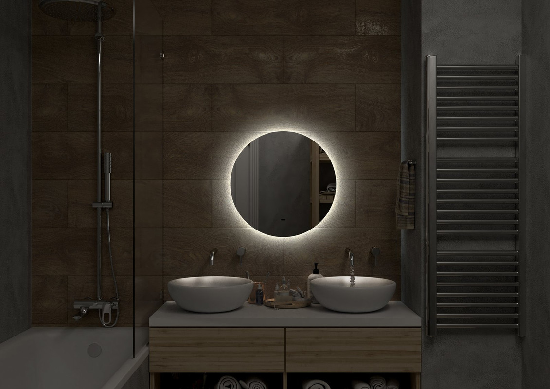 Зеркало Ajour Led D550 бесконтактный сенсор