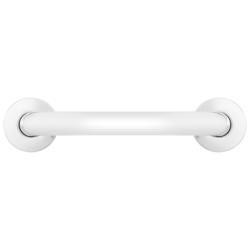 Поручень прямой 300  мм, белый эпоксидная краска