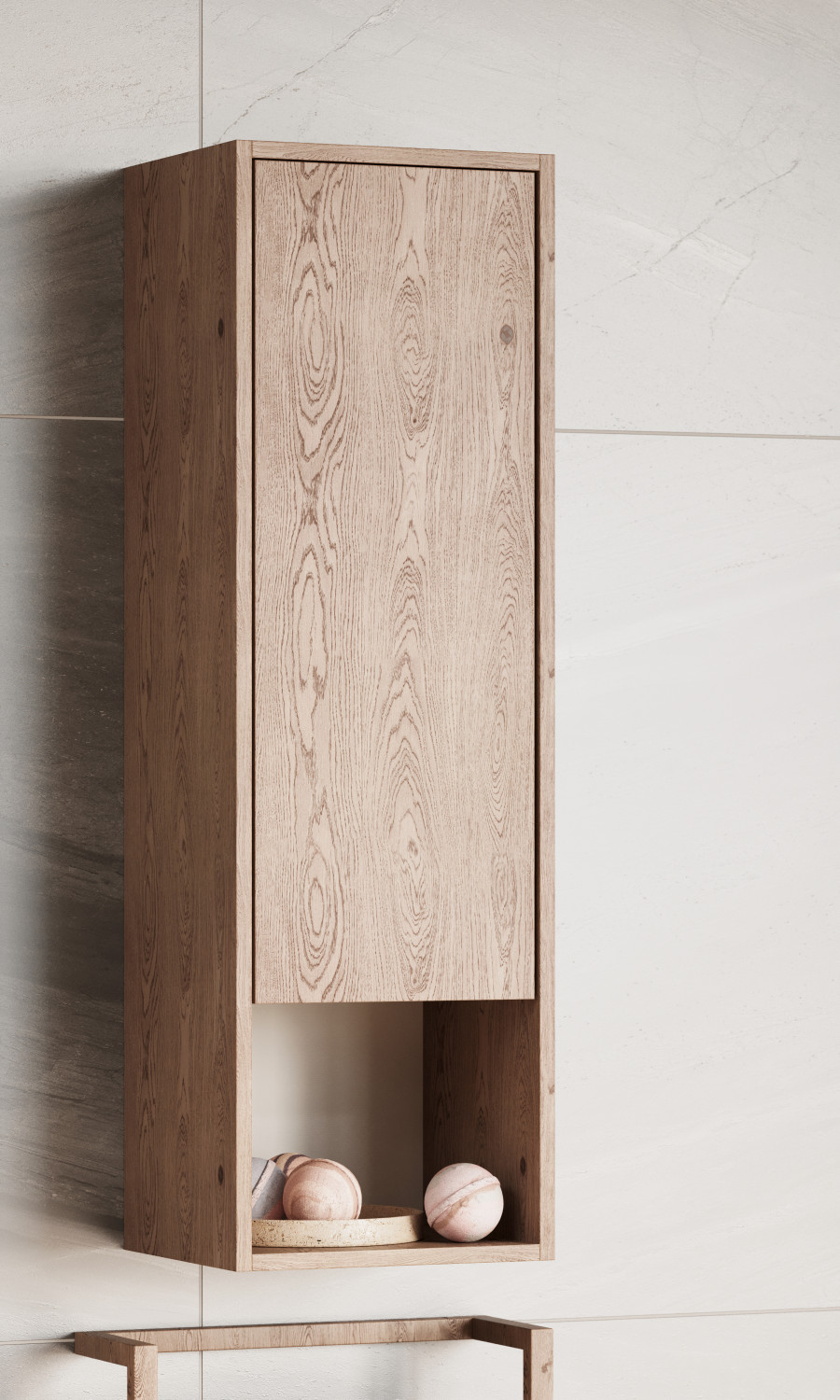 Шкаф навесной ХОУП, подвесной, орех