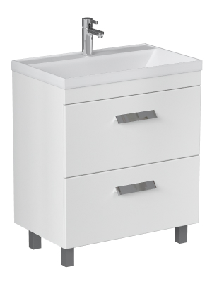 Тумба под раковину VELVEX Orlando 700-0-2 (Classica) белый матовый