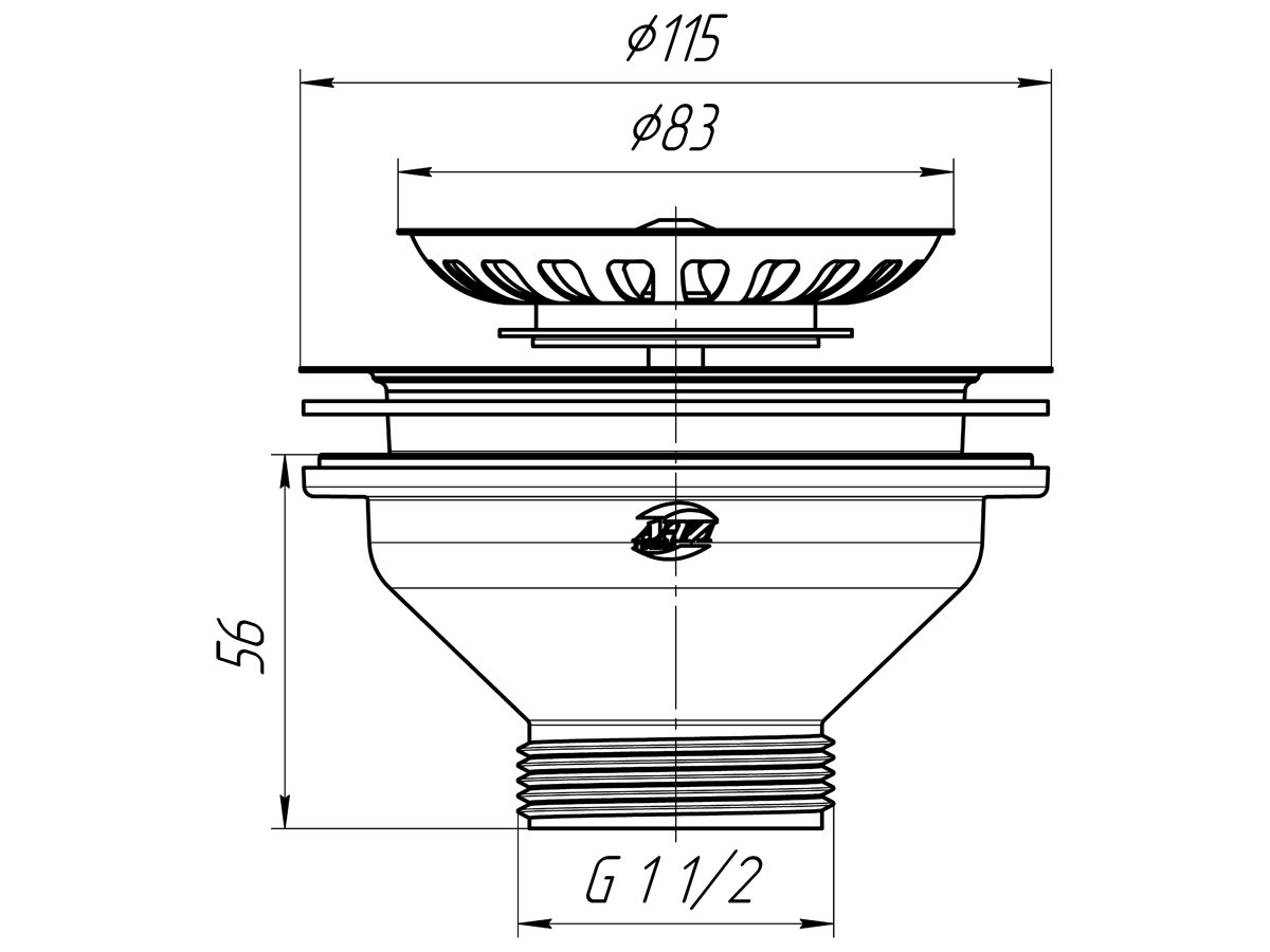 Выпуск 3 1/2"	ANI PLAST	