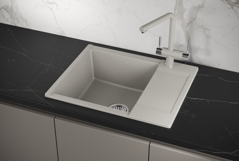 Кухонная мойка GRANULA (6202, БАЗАЛЬТ)