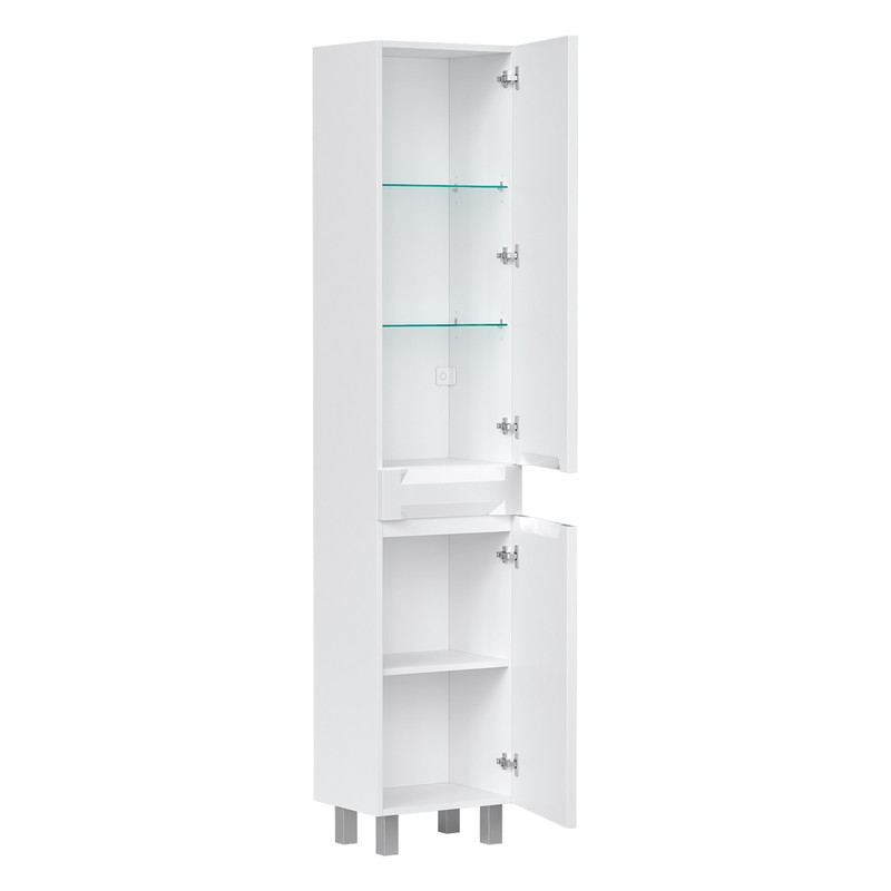 Пенал EQUIL Corner 40 напольный белый