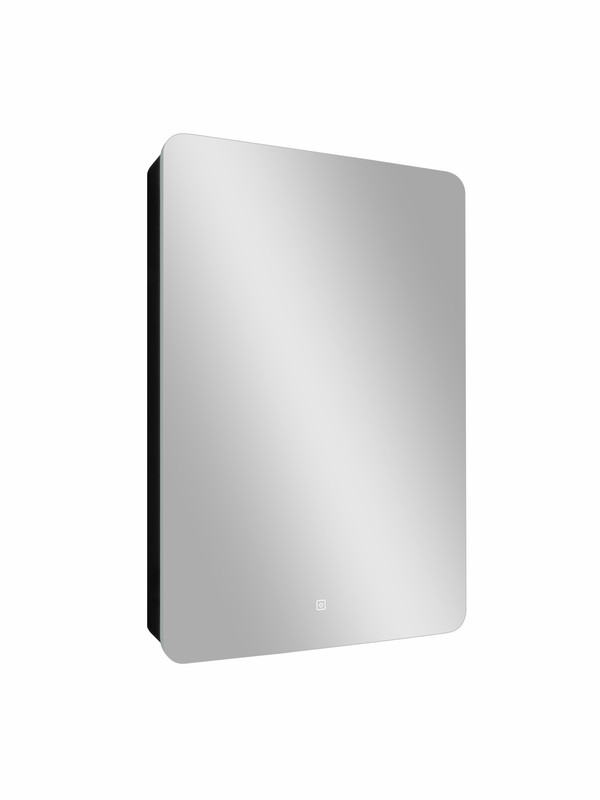 Зеркало-шкаф Eltoro black LED 560х850 правый