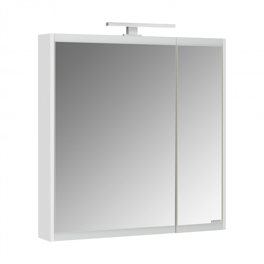 Зеркальный шкаф НОРТОН 80, белый