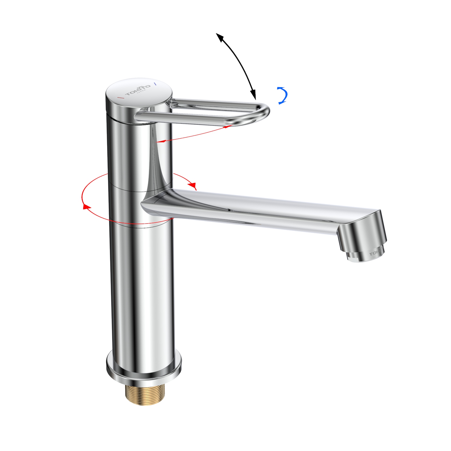 Смеситель для кухни TOKITO KANDA хром (TOK-KAN-1012)