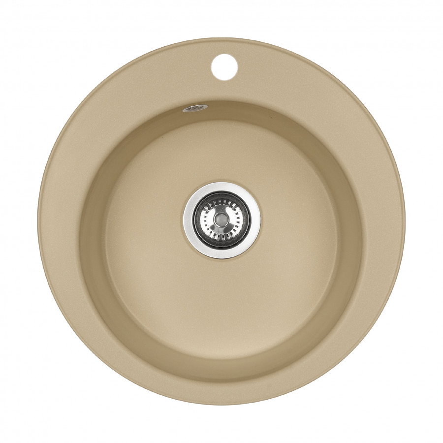 Мойка кухонная ШЕЛЛИ 50, круглая, латте