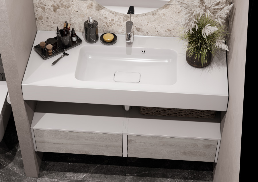 Раковина РИЧМОНД 120, белая