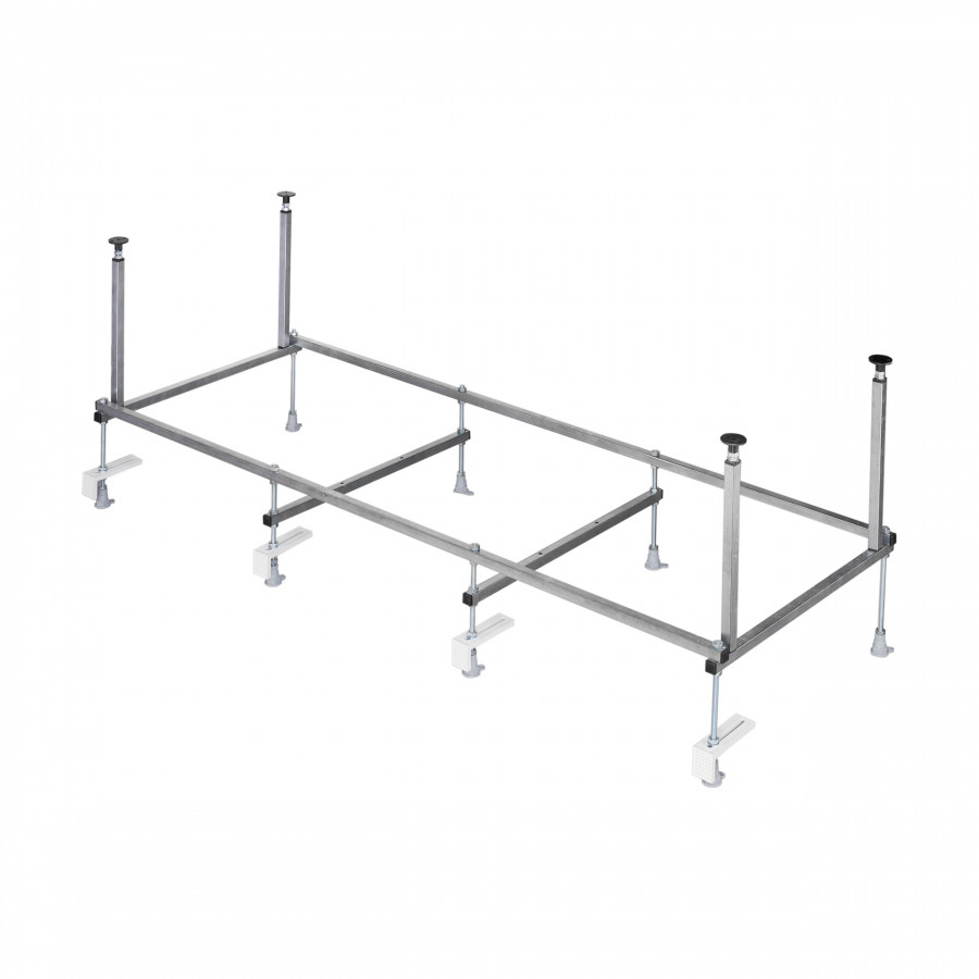 Монтажный комплект для ванны ЛАММА 170х70 см. (рама, слив-перелив с сифоном, крепеж к стене, крепеж 